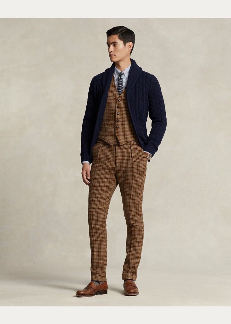 Blazers Checked Lana Tweed Vest Hombre Multicolor | CUIS69284 - vista 5