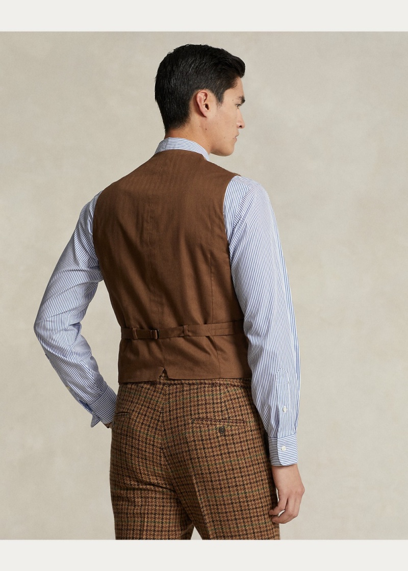 Blazers Checked Lana Tweed Vest Hombre Multicolor | CUIS69284 - vista 6