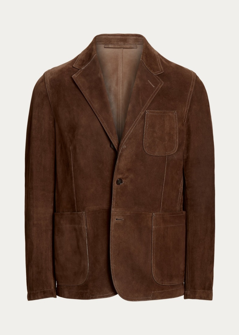 Blazers Gamuza Deporte Hombre Marrom | YAVH68023 - vista 2