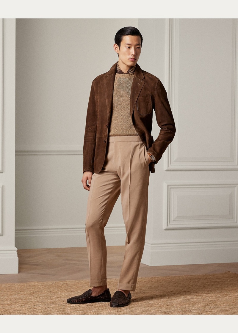 Blazers Gamuza Deporte Hombre Marrom | YAVH68023 - vista 3