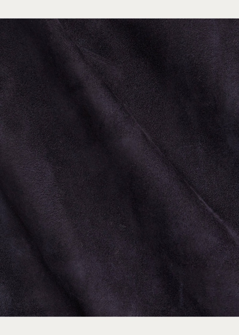 Blazers Gamuza Overshirt Hombre Azul Marino | EMJF64087 - vista 3