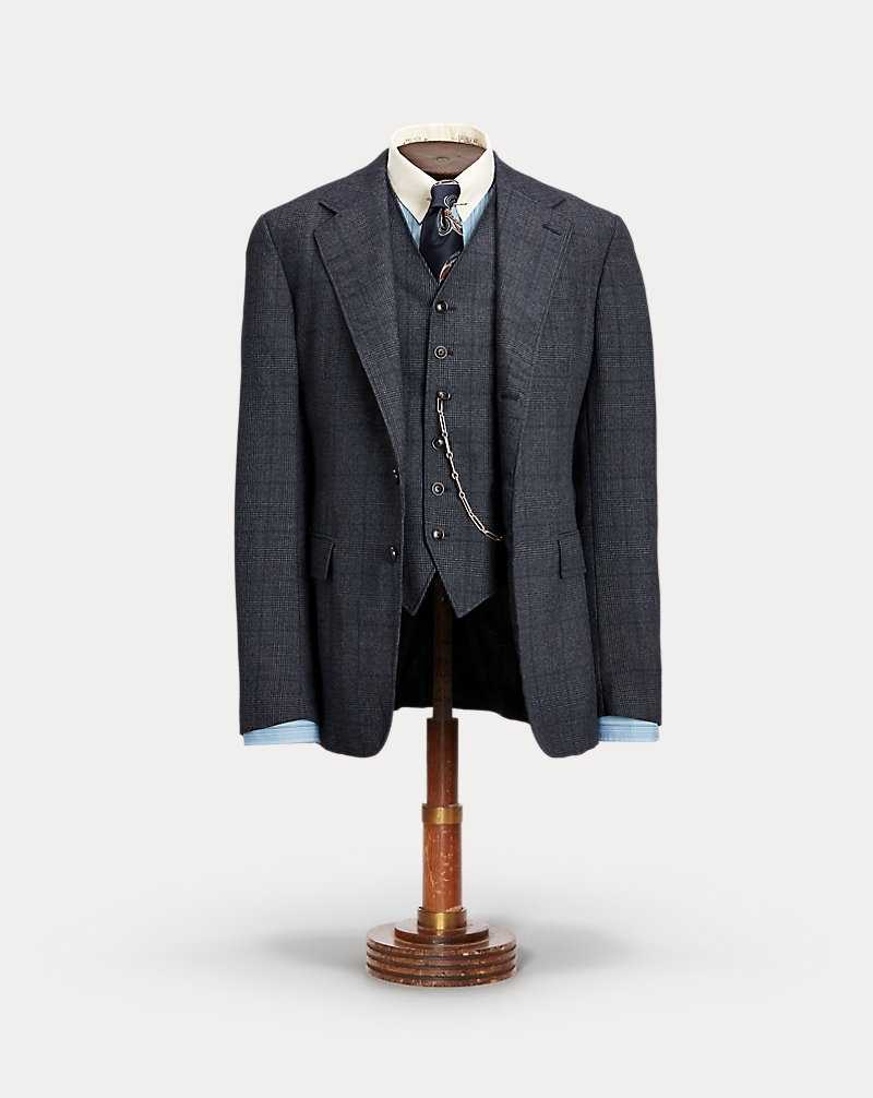 Blazers Ralph Lauren Glen Plaid Twill Hombre Azules | QXDGSLW-15 - vista 1