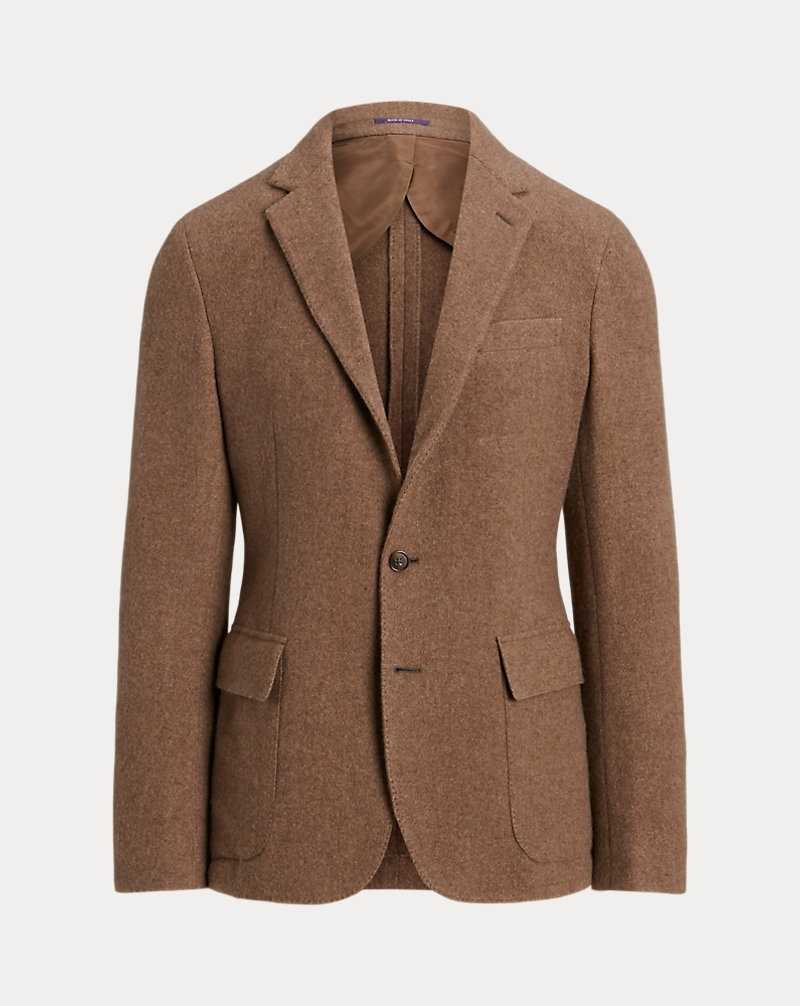 Blazers Ralph Lauren Hadley Brushed Cashmere-Wool Sport Hombre Azules | DTJGBWY-18 - vista 2