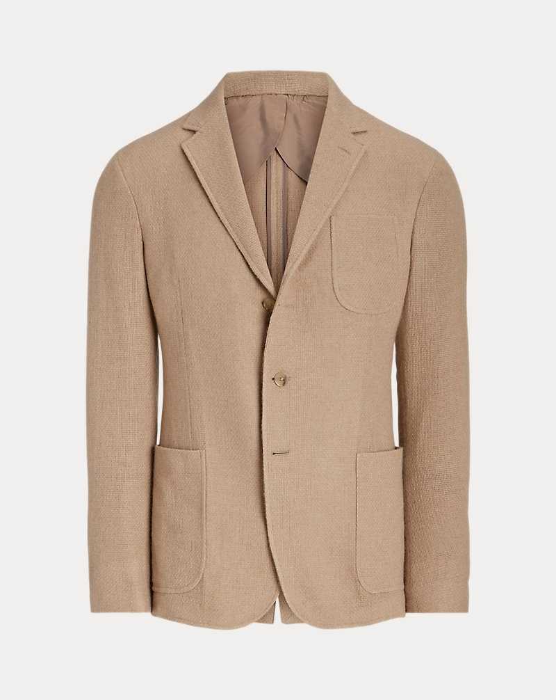 Blazers Ralph Lauren Hadley Hand-Tailored Cashmere Hombre Taupe Multi | BLMGUAE-67 - vista 2