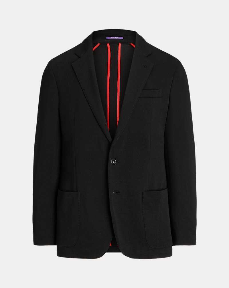 Blazers Ralph Lauren Hadley Hand-Tailored Wool Hombre Negros | ZTDYFHJ-19 - vista 2