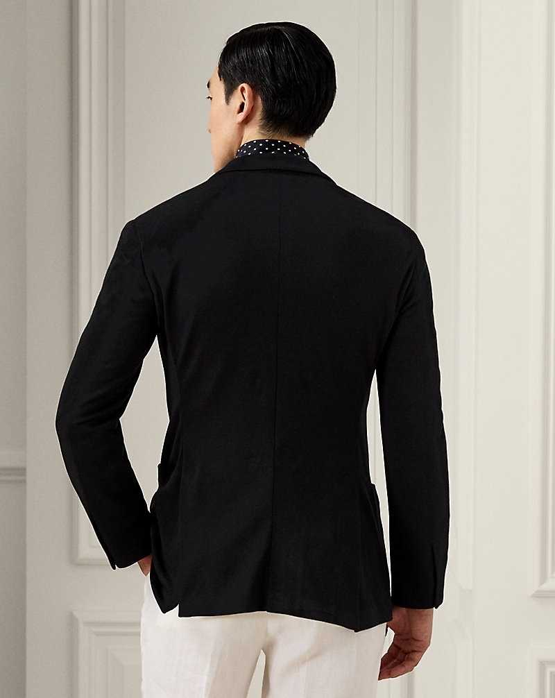 Blazers Ralph Lauren Hadley Hand-Tailored Wool Hombre Negros | ZTDYFHJ-19 - vista 4