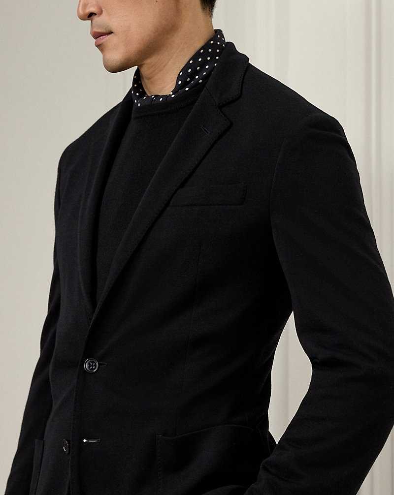 Blazers Ralph Lauren Hadley Hand-Tailored Wool Hombre Negros | ZTDYFHJ-19 - vista 5
