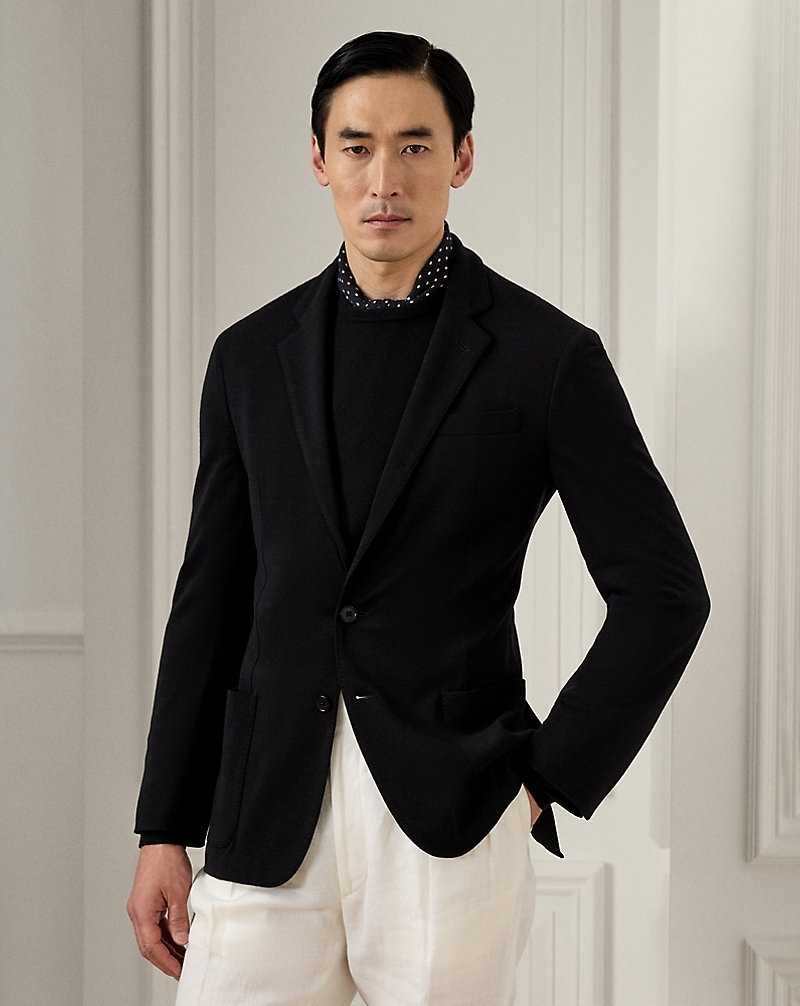 Blazers Ralph Lauren Hadley Hand-Tailored Wool Hombre Negros | ZTDYFHJ-19 - vista 1