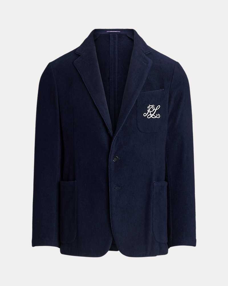 Blazers Ralph Lauren Hadley Hand-Tailored Terry Hombre Azul Marino | QPXSCZH-30 - vista 2