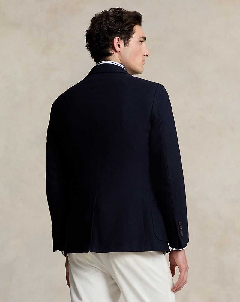 Blazers Ralph Lauren Herringbone Cotton-Blend Sport Hombre Azul Marino | JDMYNEF-09 - vista 4