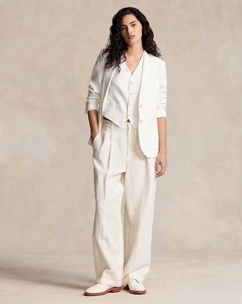 Blazers Ralph Lauren Linen Mujer Nevis | LQEZAMJ-75 - vista 3