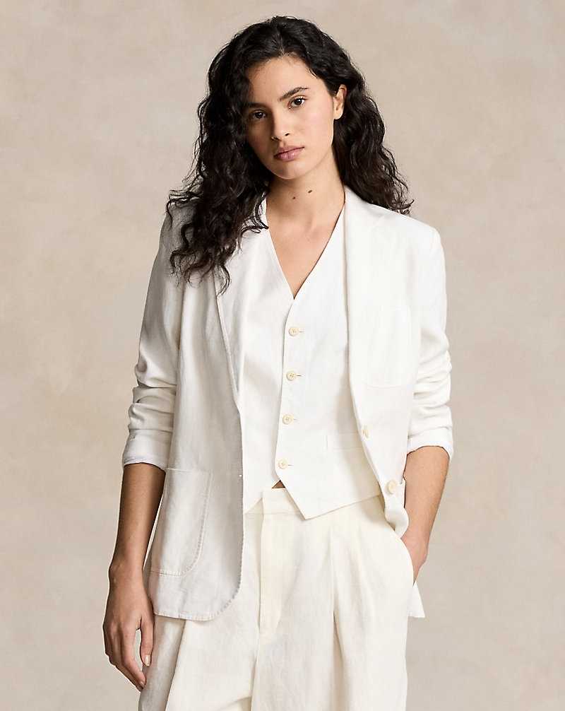 Blazers Ralph Lauren Linen Mujer Nevis | LQEZAMJ-75 - vista 1