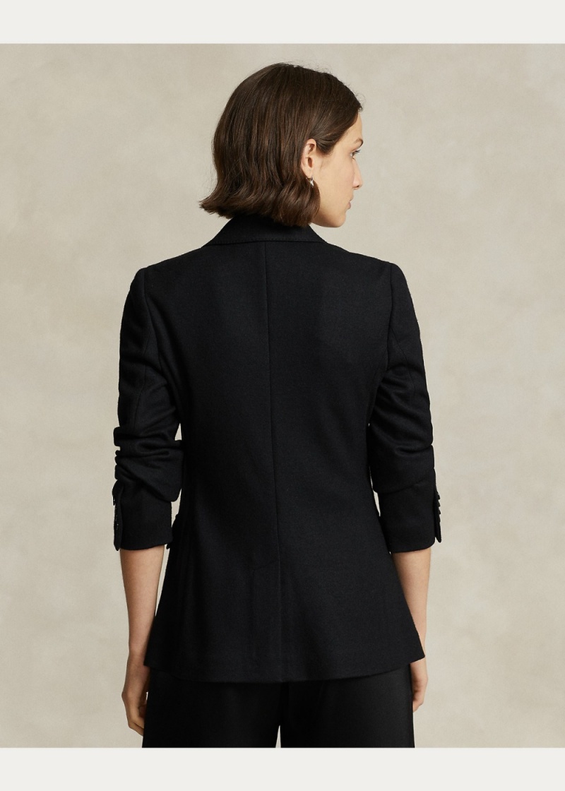 Blazers Logo-Crest Lana Mujer Negros | SMXZ89025 - vista 2
