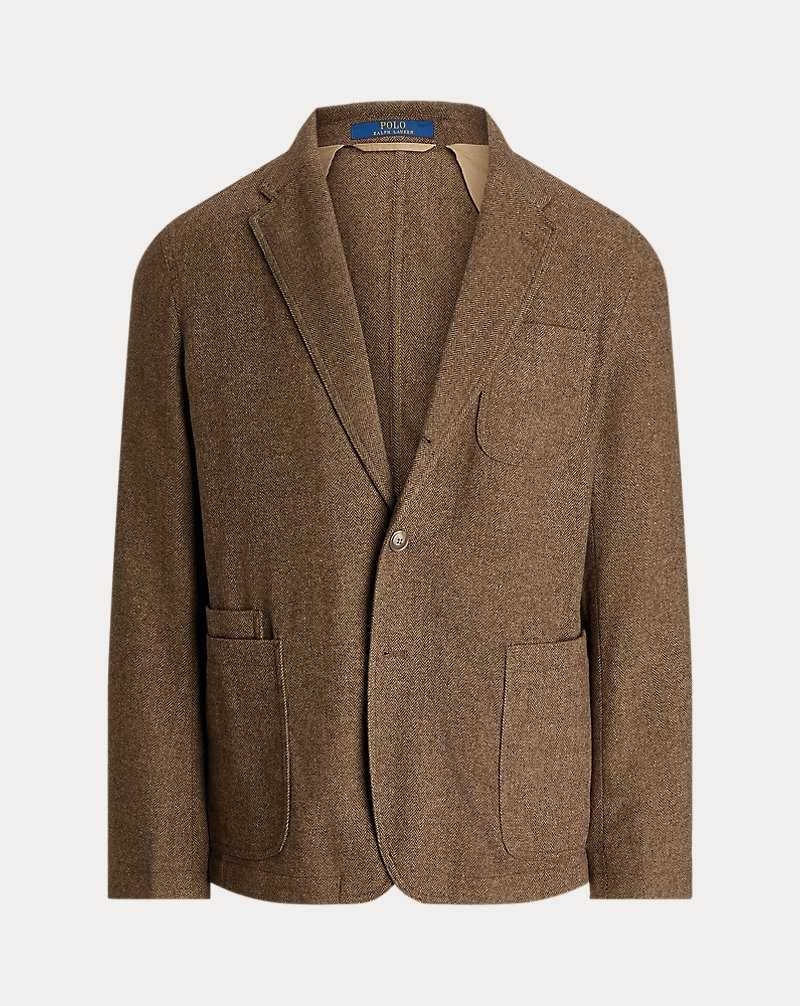 Blazers Ralph Lauren Modern Herringbone Hombre Brown/Tan | CMQVSFY-24 - vista 2