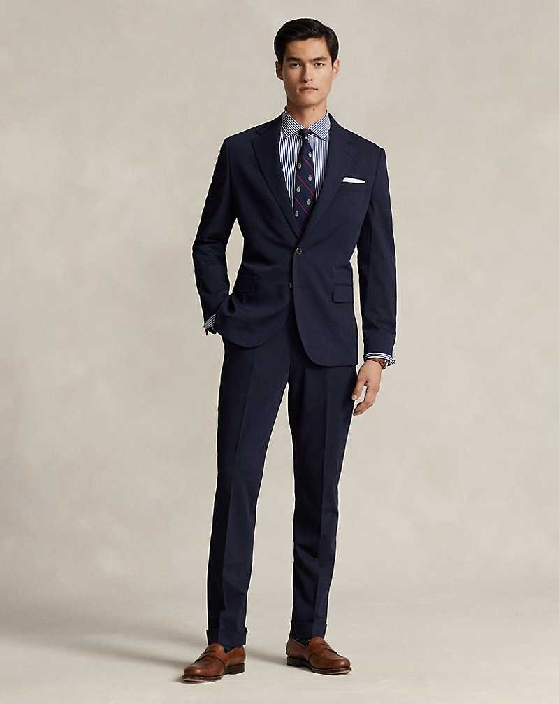 Blazers Ralph Lauren Modern Performance Twill Hombre Azul Marino | GURIQEZ-07 - vista 3