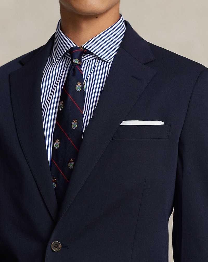 Blazers Ralph Lauren Modern Performance Twill Hombre Azul Marino | GURIQEZ-07 - vista 5