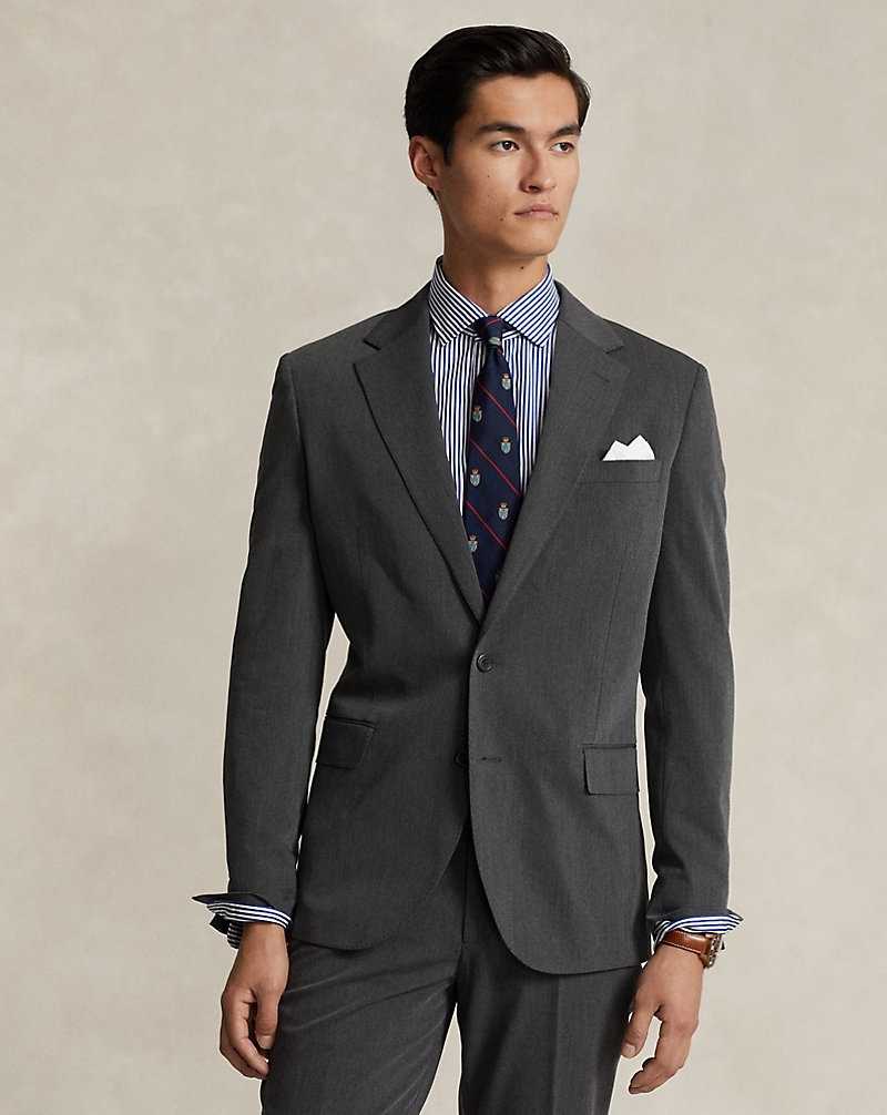 Blazers Ralph Lauren Modern Performance Twill Hombre Charcoal | GJCVUAN-09 - vista 1