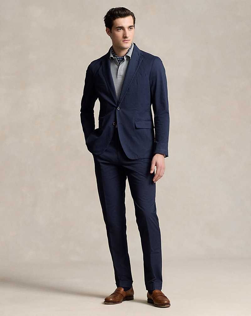 Blazers Ralph Lauren Modern Stretch Chino Hombre Nautical Ink | RUBYVWK-06 - vista 3