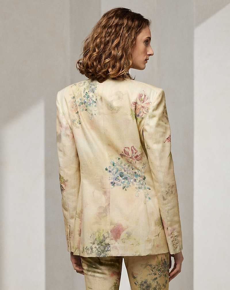 Blazers Ralph Lauren Nelson Floral Denim Mujer Faded Floral | INFXYLB-45 - vista 4
