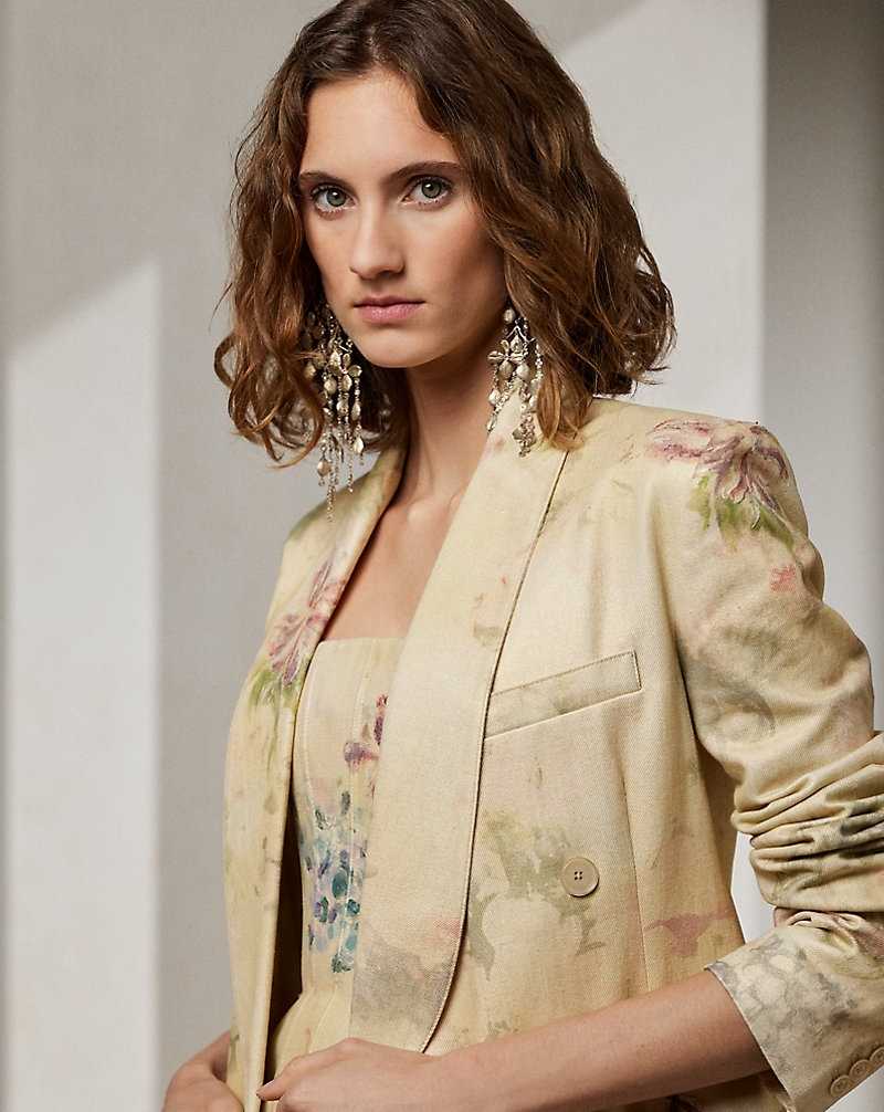 Blazers Ralph Lauren Nelson Floral Denim Mujer Faded Floral | INFXYLB-45 - vista 5