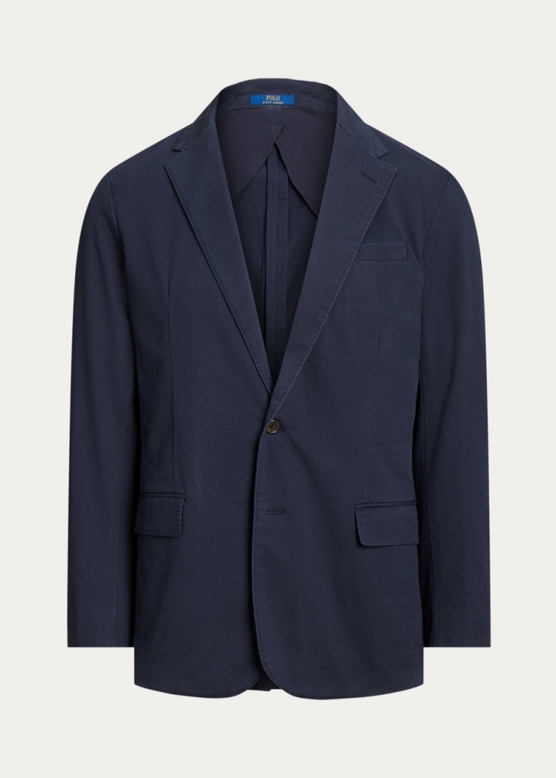 Blazers Polo Stretch Chino Suit Jackets Hombre Marrom | WCHD08931 - vista 4