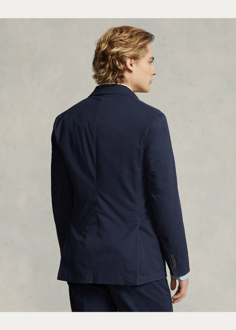 Blazers Polo Stretch Chino Suit Jackets Hombre Marrom | WCHD08931 - vista 6
