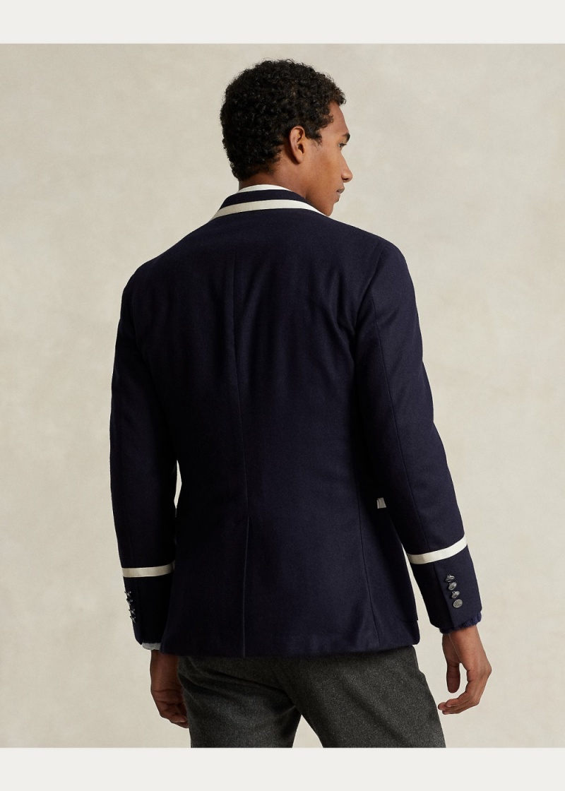 Blazers Polo Unconstructed Lana Cricket Hombre Azul Marino | CYSG69540 - vista 5