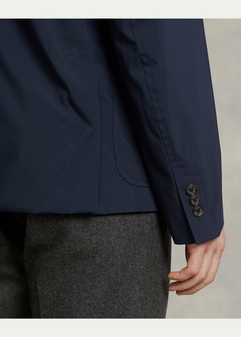 Blazers Randolph Taffeta Jackets Hombre Azul Marino | YNRD09254 - vista 3