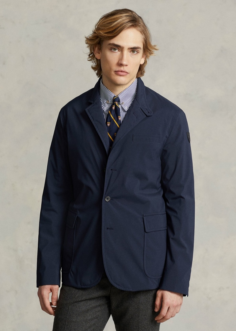 Blazers Randolph Taffeta Jackets Hombre Azul Marino | YNRD09254 - vista 1