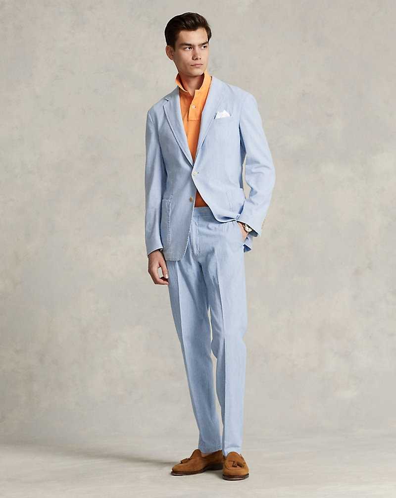 Blazers Ralph Lauren Soft Chambray Hombre Chambray | DHWUSTX-91 - vista 3
