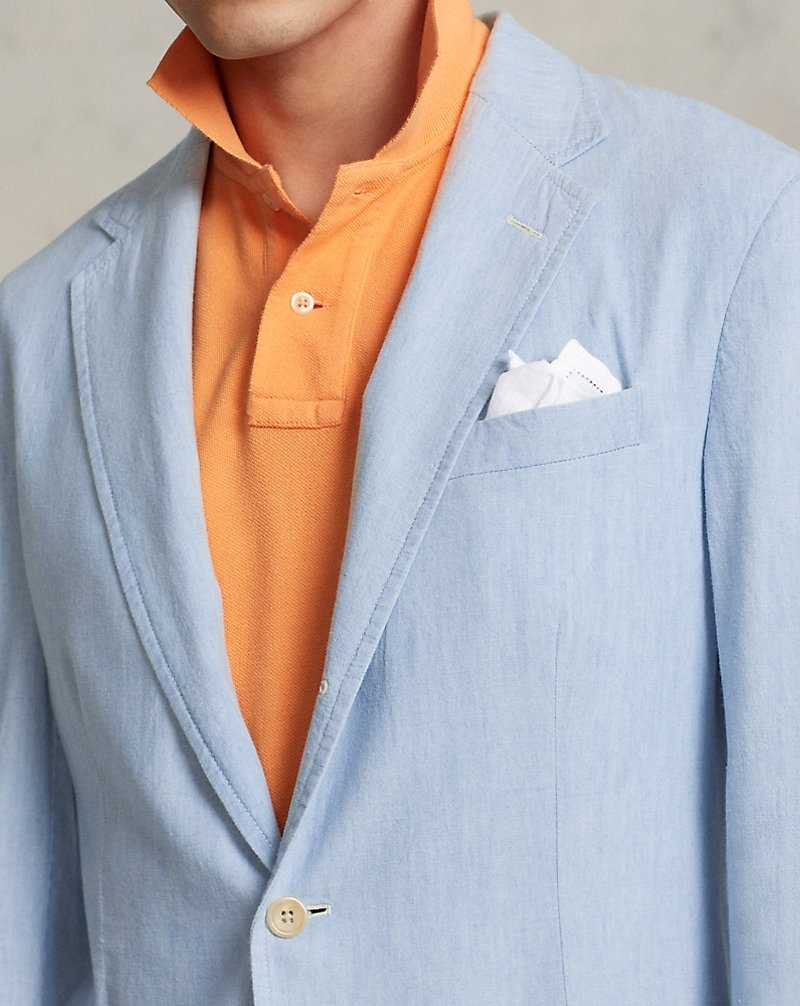 Blazers Ralph Lauren Soft Chambray Hombre Chambray | DHWUSTX-91 - vista 5