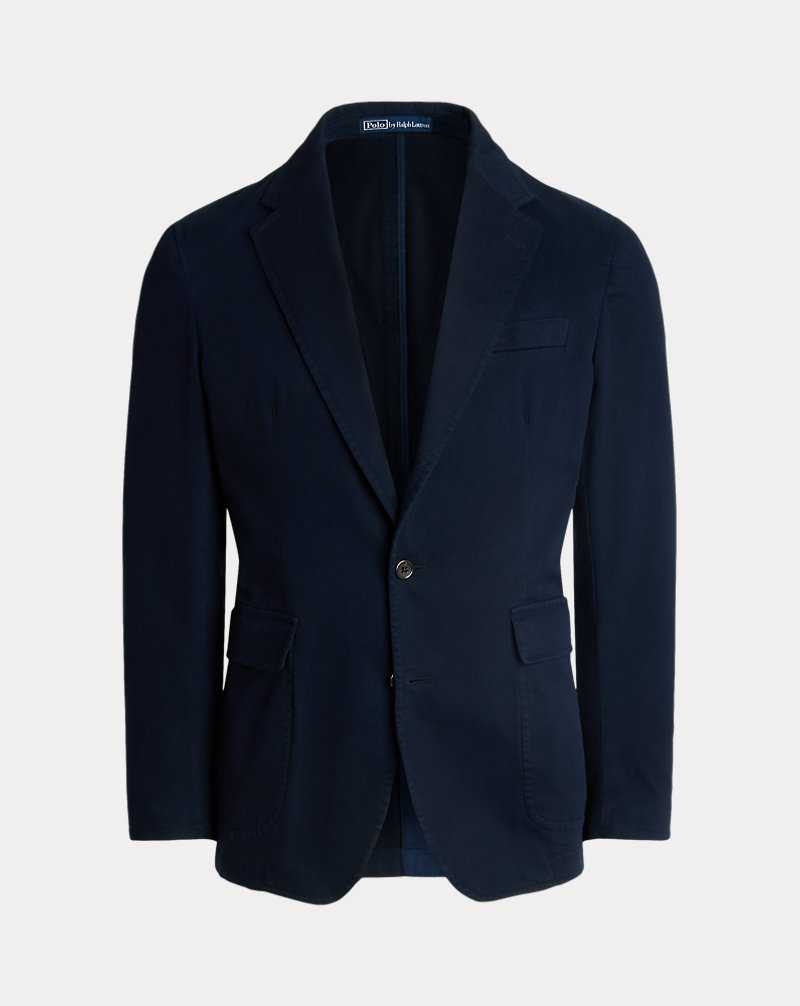 Blazers Ralph Lauren Soft Tailored Chino Hombre Azul Marino | PKLFBMQ-56 - vista 2