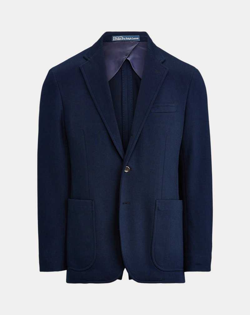 Blazers Ralph Lauren Soft Tailored Knit Pique Hombre Azul Marino | DPSXEAK-72 - vista 2