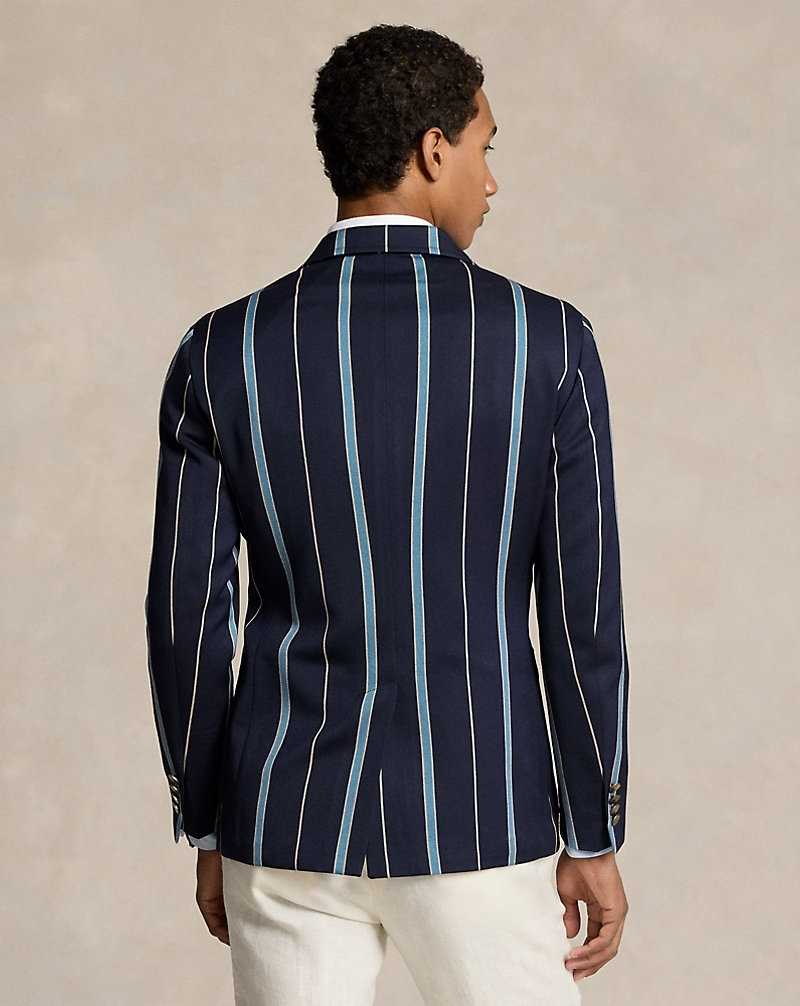 Blazers Ralph Lauren Soft Tailored Wool Cricket Hombre Azules | BXZFYKA-61 - vista 4
