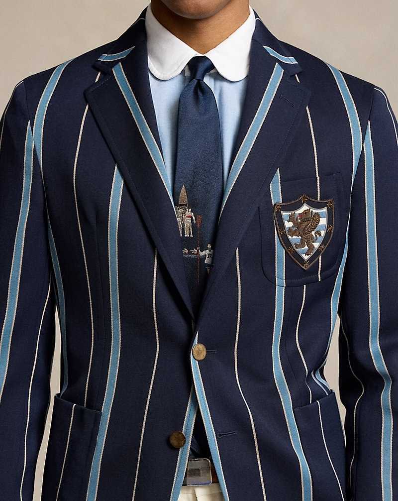 Blazers Ralph Lauren Soft Tailored Wool Cricket Hombre Azules | BXZFYKA-61 - vista 5