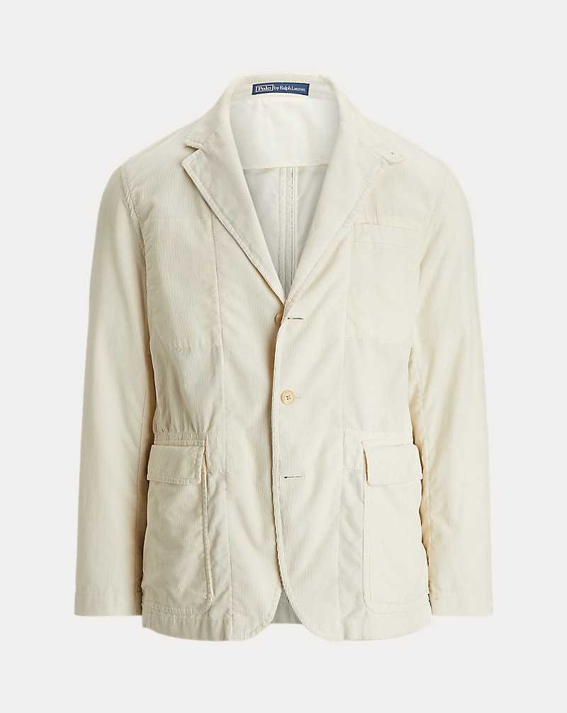 Blazers Ralph Lauren Stretch Corduroy Hombre Classic Stone | ITRWMHN-74 - vista 2
