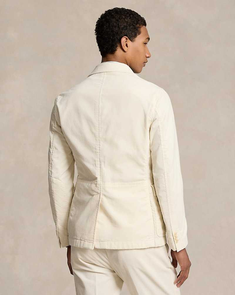 Blazers Ralph Lauren Stretch Corduroy Hombre Classic Stone | ITRWMHN-74 - vista 4
