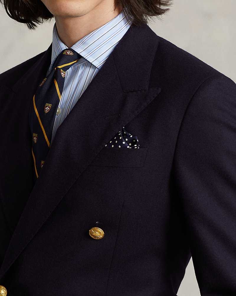 Blazers Ralph Lauren The Iconic Doeskin Hombre Azul Marino | CXVGHZA-06 - vista 5