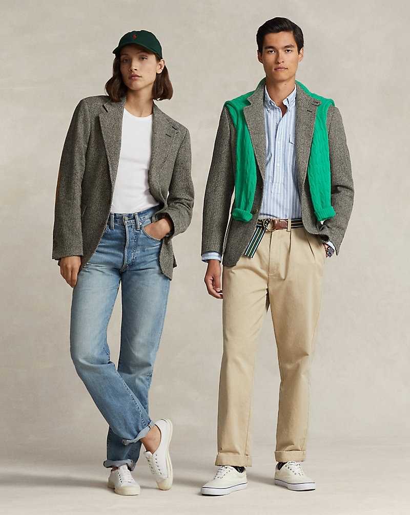 Blazers Ralph Lauren The RL67 Hombre Negros Creme | EWJAYRO-17 - vista 1