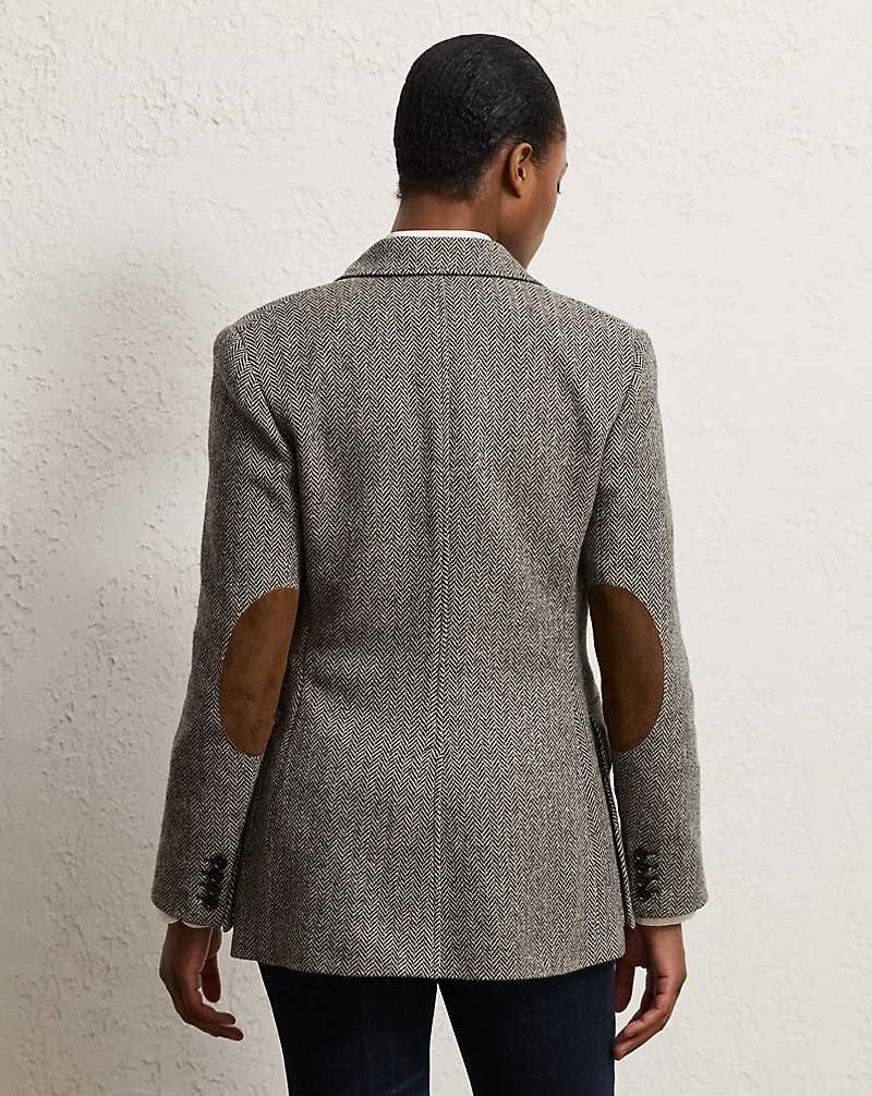 Blazers Ralph Lauren The Tweed Mujer Black/Cream | DOWZFCI-56 - vista 4