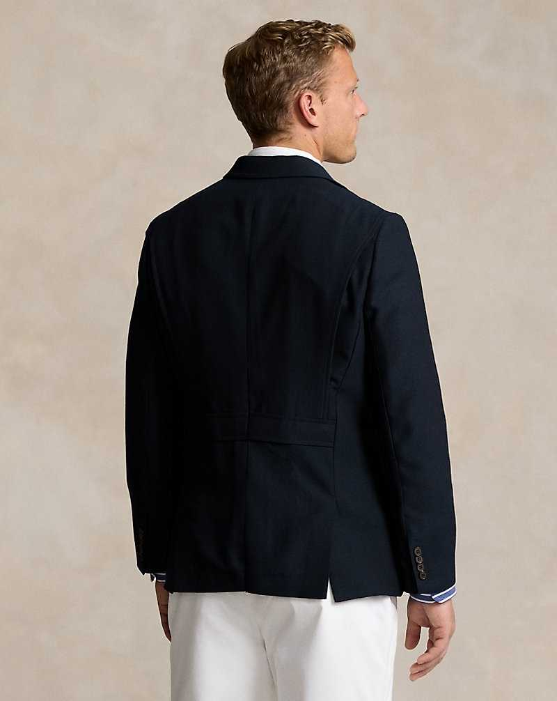 Blazers Ralph Lauren Wimbledon Umpire Wool Twill Hombre Azul Marino | YFBVLED-83 - vista 4