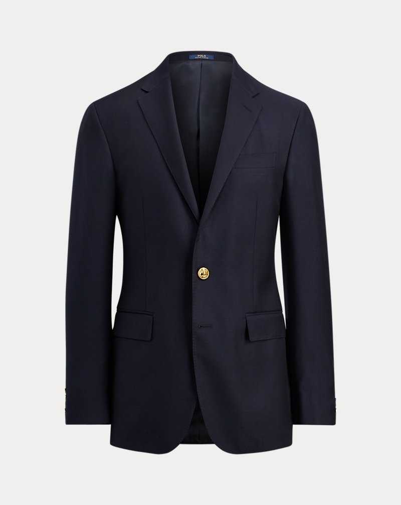 Blazers Ralph Lauren Wool Twill Hombre Azul Marino | RUGZVIB-53 - vista 2