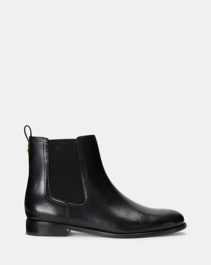 Botas Ralph Lauren Brylee Burnished Leatherie Mujer Negros | ZOLJDXH-65 - vista 1
