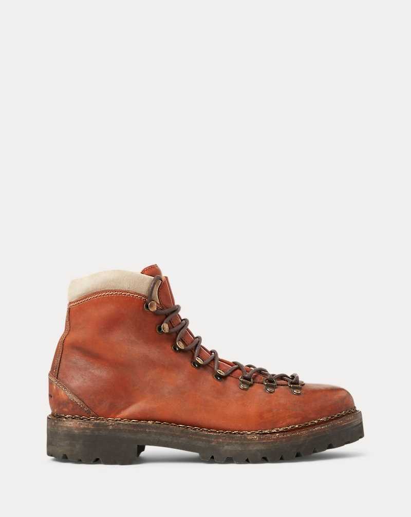 Botas Ralph Lauren Darrow Leather Hombre Tan | LUIJWYQ-67 - vista 1