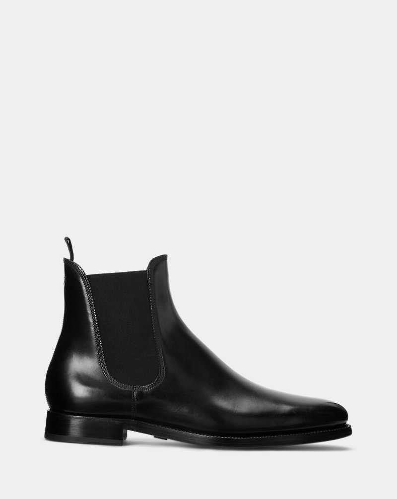 Botas Ralph Lauren Penfield Calfskin Chelsea Hombre Negros | HGSIUOZ-91 - vista 1