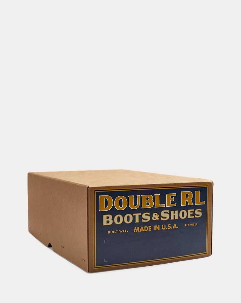 Botas Ralph Lauren Suede Chelsea Hombre Marrom | JVYLMZB-32 - vista 5