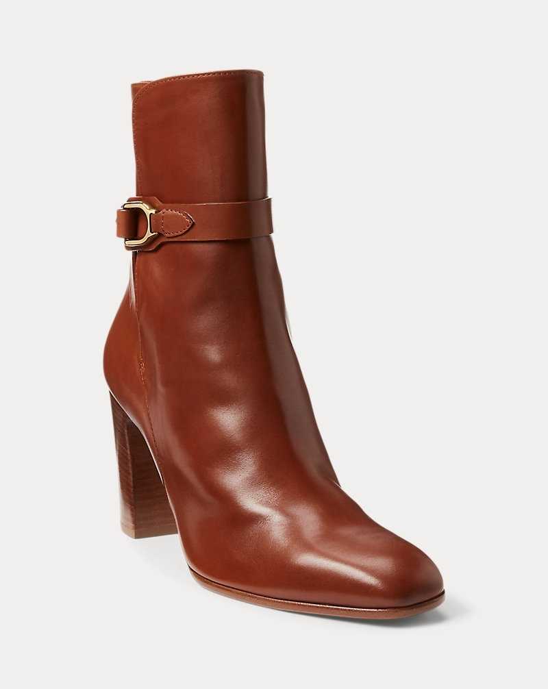 Botas Ralph Lauren Tilton Welington Burnishedie Mujer Dorados | WEYMQFV-32 - vista 2