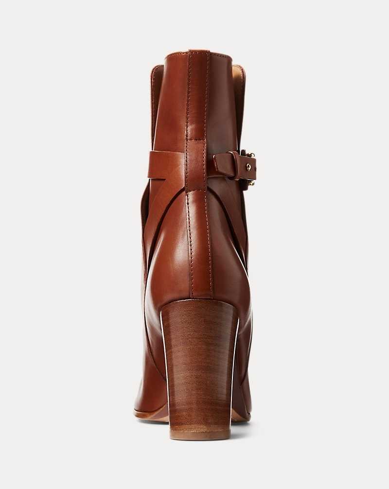 Botas Ralph Lauren Tilton Welington Burnishedie Mujer Dorados | WEYMQFV-32 - vista 3