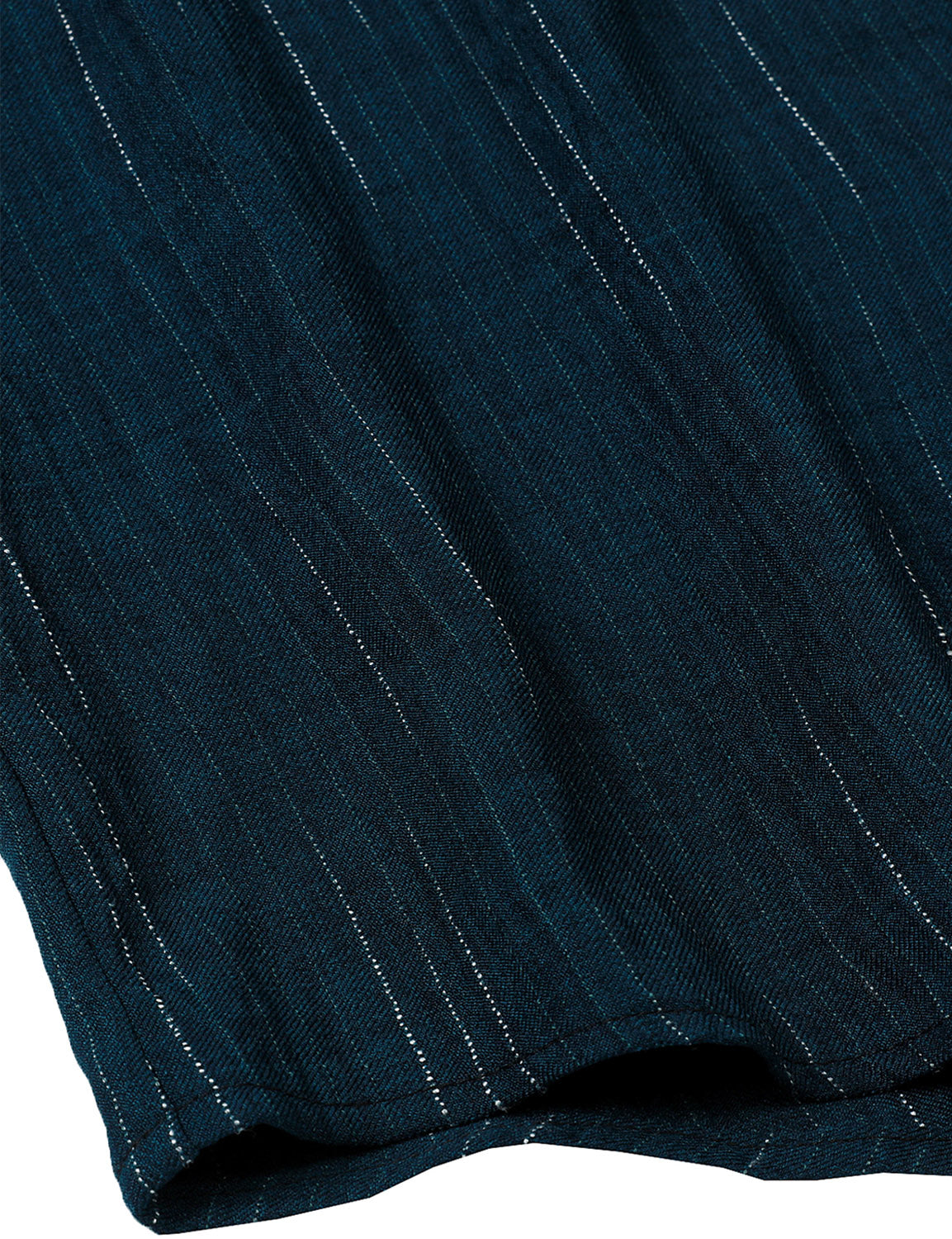 Camisa Navy Blue casual Button de manga larga para hombre