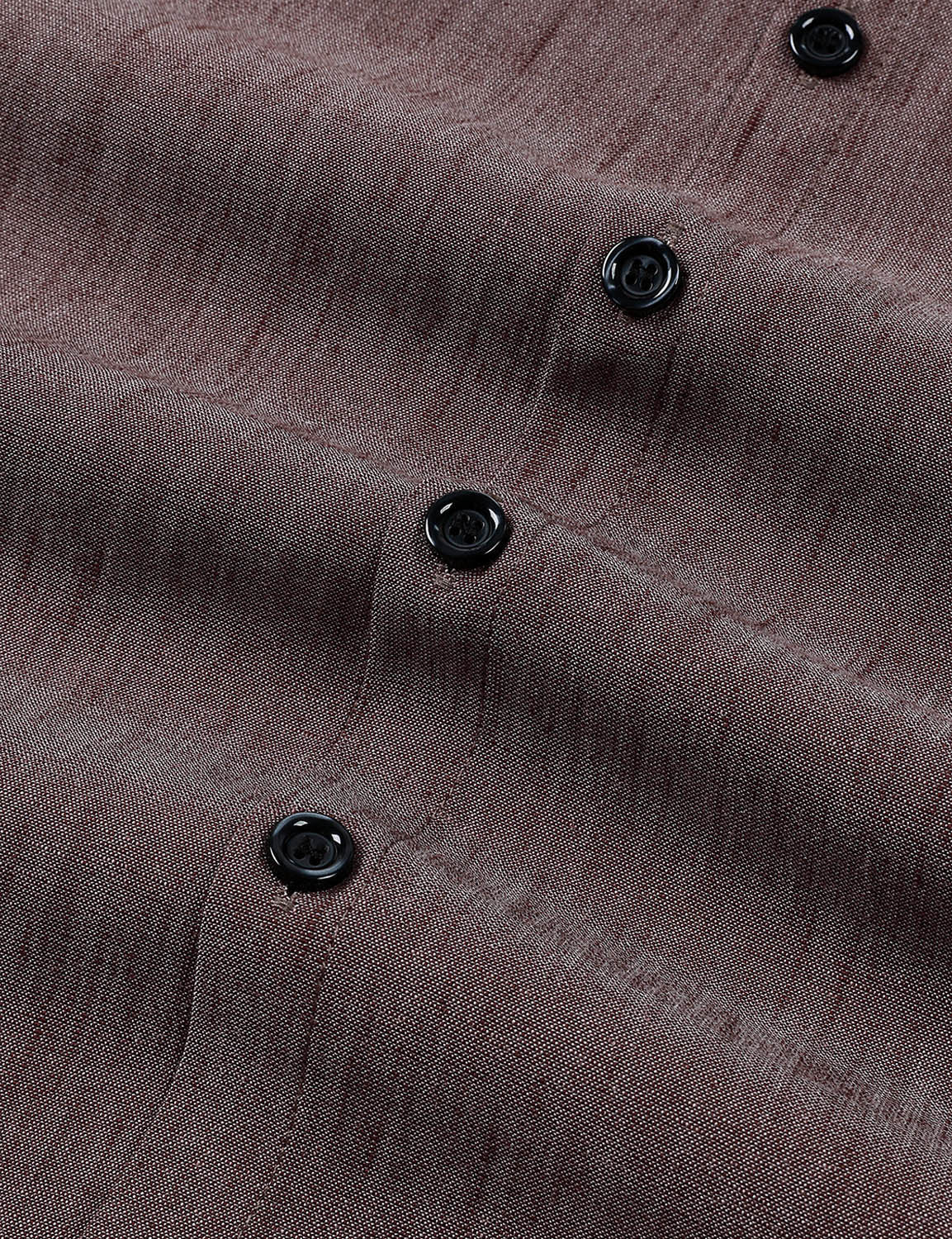 Camisa Brown casual de manga larga para hombre
